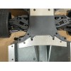 MR 4pcs Aluminum Side Skid Plate Chassis For Arrma Infraction