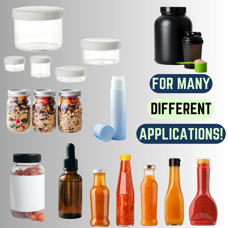 Supplement and Supply Lip Balm Shrink Band Fits Chapstick Style