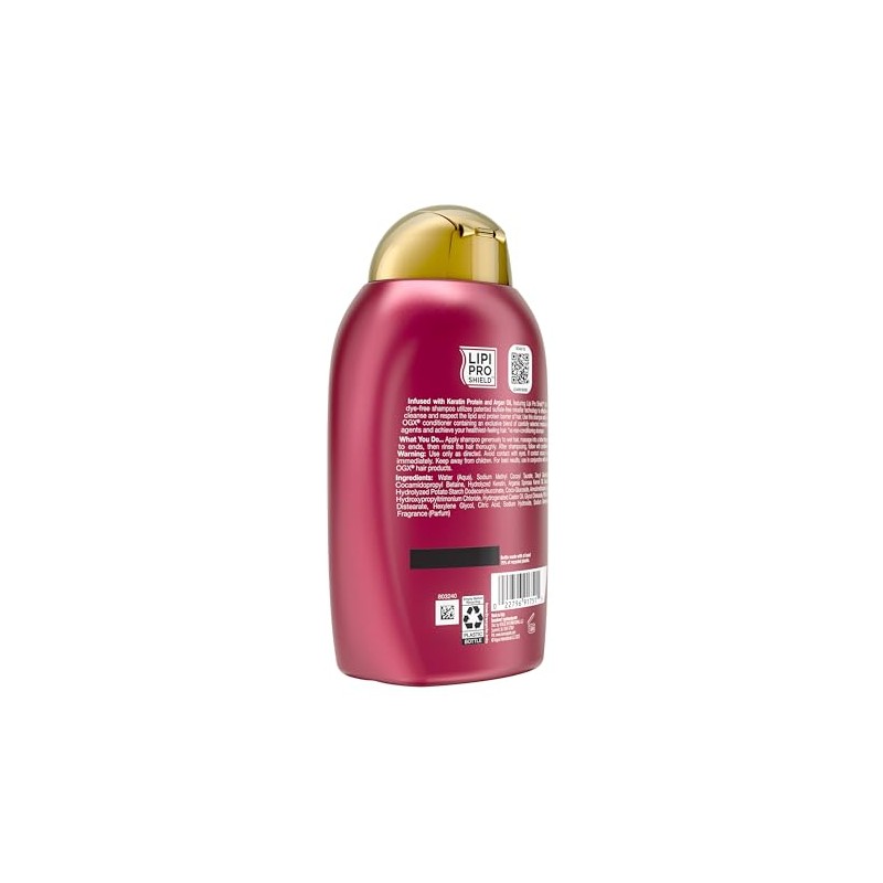 OGX, Shampoo Anti Quiebre de Aceite de Keratina, 385 ml