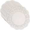 White Paper Doilies - 12" (12 Ct) - Premium Quality