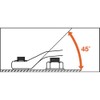 Super 45° Double Mouth Glasses Wrench (JIS) Side Measurement 13×17