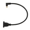 DP Female to Mini DP Male Cable Double Hole Lockable