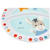 Sterntaler Emmi Donkey Baby Plate, Age 6 Months, Light Blue/Multi-Colour