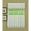 Today's Curtain Sonoma Kitchen Tier 30" Ecru/Multi