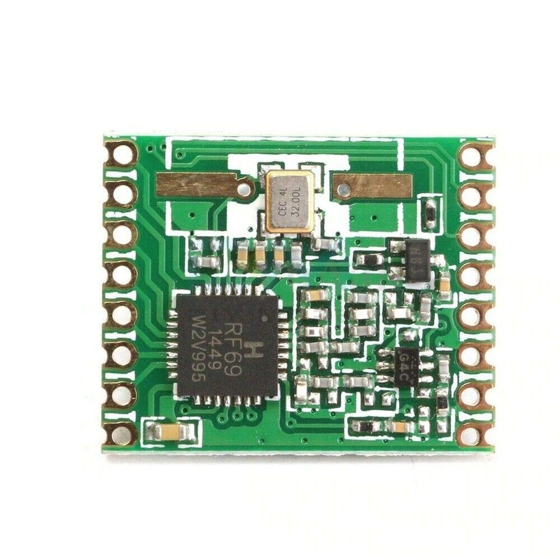 TECNOIOT RFM69HW 433MHz + RFM12B HopeRF Wireless Transceiver RFM69HW-433S2 Pack