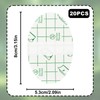 20pcs Self Adhesive Invisible Heel Anti-Wear Sticker, Transparent Waterproof Anti-Friction