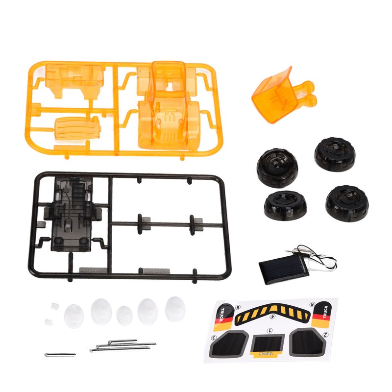 DIY Solar Engineering Vehicle Assembly Construction Car Toy Science Educational