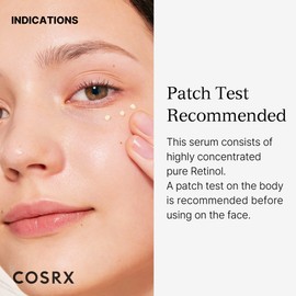 COSRX COSRX Retinol 0.3 face cream for intensive anti-aging & skin renewal, against wrinkles, dark circles & blemished skin, safe to use as an eye cream, with high-dose retinol, Korean Skincare 20ml