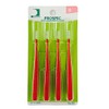 GC Professional Spec Teeth Brush, Curve, Medium, 4 Pieces