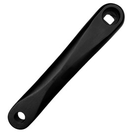 Bike Crank Arm 170mm Single Speed Crankset Aluminum Alloy Left Leg Crank with Square Hole Bike Parts Replacement Accessory for Mountain Bike Road Bike (Square Hole)