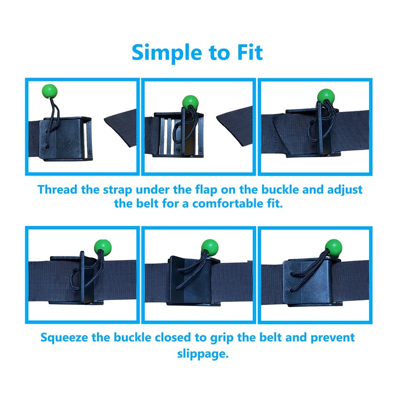 Scrabo | Quick Release Safety Waist Belt | QR Paddleboard