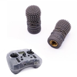 SoloGood RC Transmitter Stick Ends FPV Controller Replacement Joystick M3L for RadioMaster Pocket Remote Controller(V3 Gray)