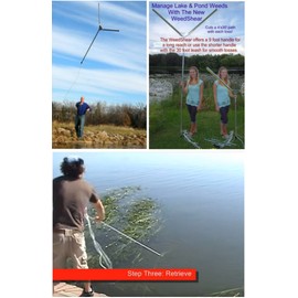 Lake & Pond Seaweed Cutting Tool | Aquatic Weed & Water Grass Cutter (Cutter Only/No Case)