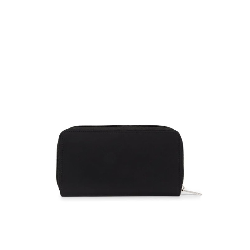 Lancaster Basic Verni, Unisex Adult Travel Accessory Wallet, Noir