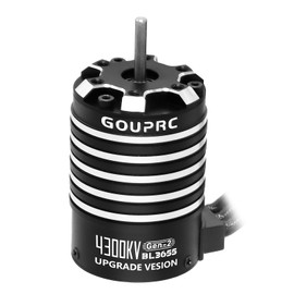 GOUPRC Brushless 4300KV Motor 3.175mm for 1/10 RC High Speed Truck Buggy Car