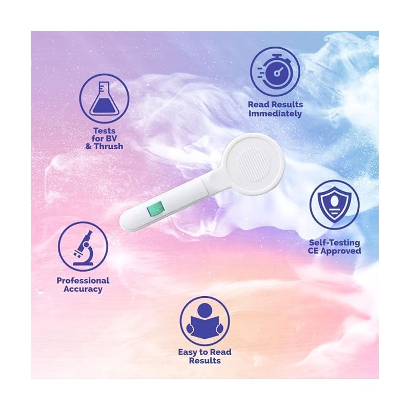 5 pcs Vaginal pH Tests, Feminine Health Kits Self Testing