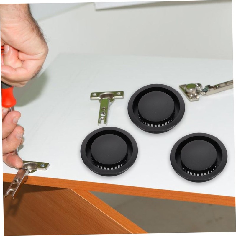 Gadpiparty 6pcs Soffit Vent Covers Breathable Cabinet Door Vents for