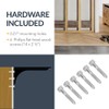 IRONSUPPORTS.COM Iron Supports Front Mount Heavy-Duty Bench Bracket - Wall