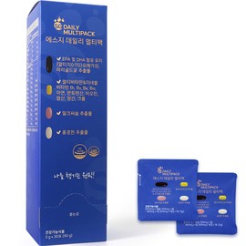 Korea C&S Farm SG Daily Multipack Multivitamin 30p 90g 1 unit / 에스지 데일리 멀티팩 멀티비타민 30p 90g 1개