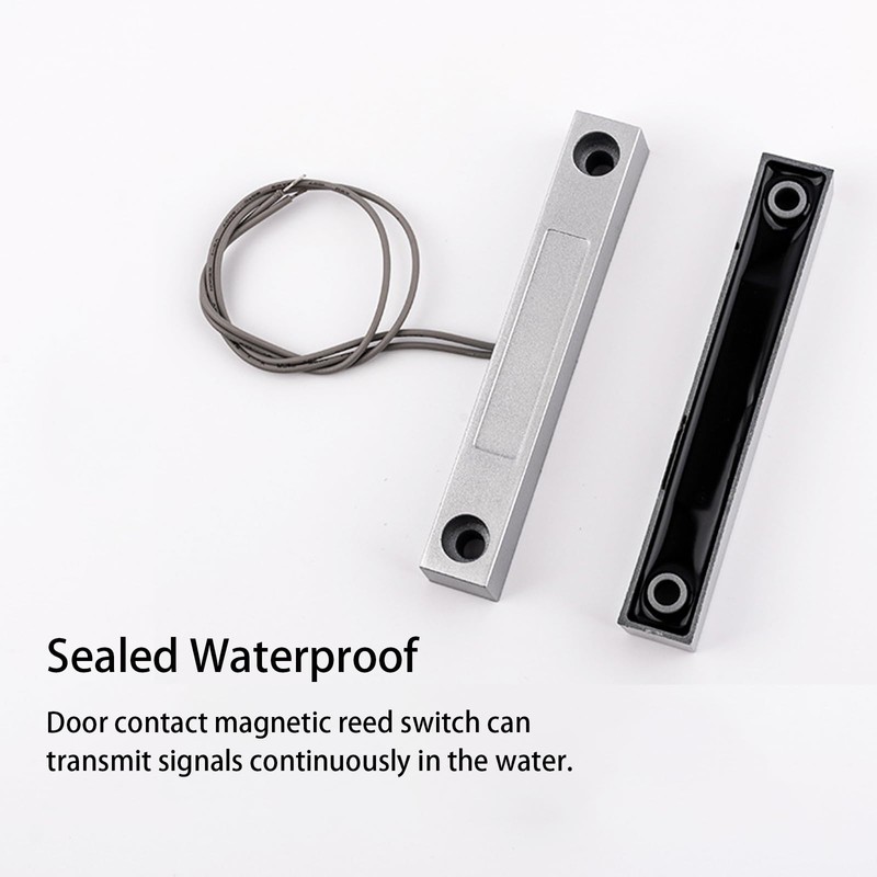 aoauto Home Security Wired Rolling Door Contact Magnetic Reed Switch