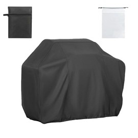 EAHSAP Cubierta para Parrilla de Barbacoa, 170x61x117cm/145x61x117cm Cubierta Resistente al Agua para Parrilla de 210D Oxford Tela, Horno Resistente al Agua y a los Rayos UV (XL(170x61x117cm))