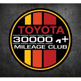 L1G Toyota Decal 300k High Mile Club FITS 4X4 4Runner TRD Tundra Fj Cruiser Tacoma