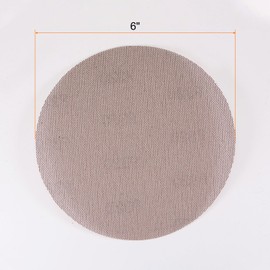 HARFINGTON 15pcs Mesh Sanding Discs 6 Inch Hook and Loop Sanding Net 320 Grits Dust Free Abrasive Pads for Car Wood Drywall Metal Polishing & Grinding