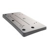 Front License Plate Bracket Black Compatible with 2018-2023 Land Rover
