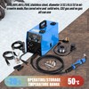 S7 MIG Welder, 200Amp 4 in 1 Gas MIG/Gasless Flux