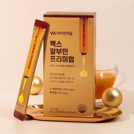 Vitamin Village 비타민마을 맥스 마시는 알부민 프리미엄 15포 x 1박스(총15포) Vitamin Village Max Drinking Albumin Premium 15 Sachets x 1 Box (Total 15 Sachets)