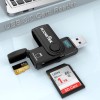 Rocketek USB 3.0 SD Card Reader, Rocketek 2 Slots Memory
