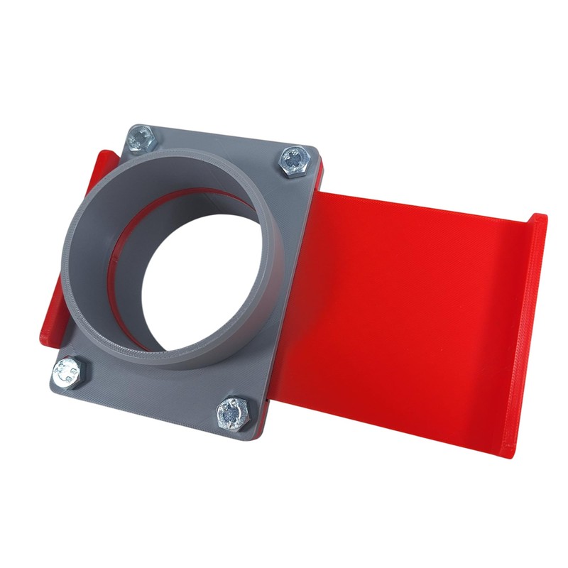 GENERISCH BlastGate DN90 Gate Valve Extraction System 90 mm Diameter