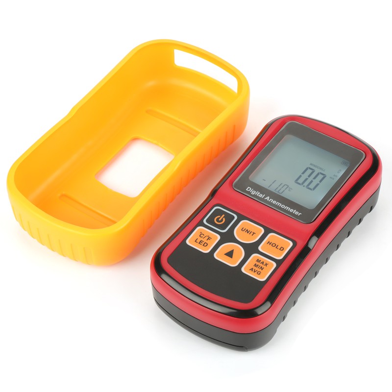 GM8901 Handheld LCD Digital Anemometer Air Speed Tester Wind Velocity