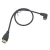 Seadream Right Angle Mini HDMI to HDMI Cable, 90 Degree