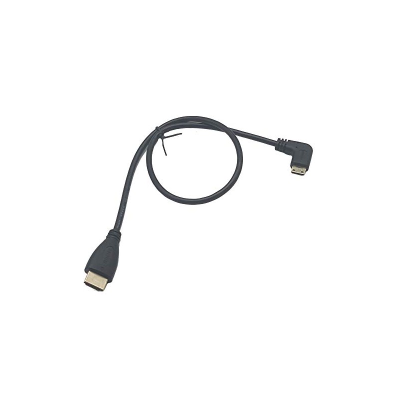 Seadream Right Angle Mini HDMI to HDMI Cable, 90 Degree