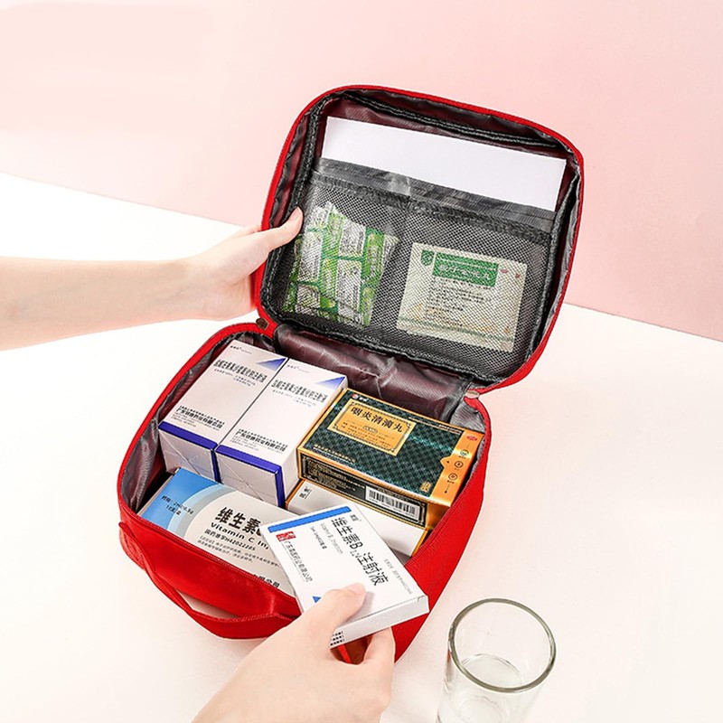 TUAKIMCE Drug Bag, red, /