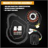 RANSOTO Stator with Regulator Rectifier with Gasket kit Compatible with