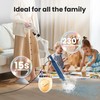 Sapodilla 12 in 1 Steam Mop, Detachable Handheld Steam Cleaner