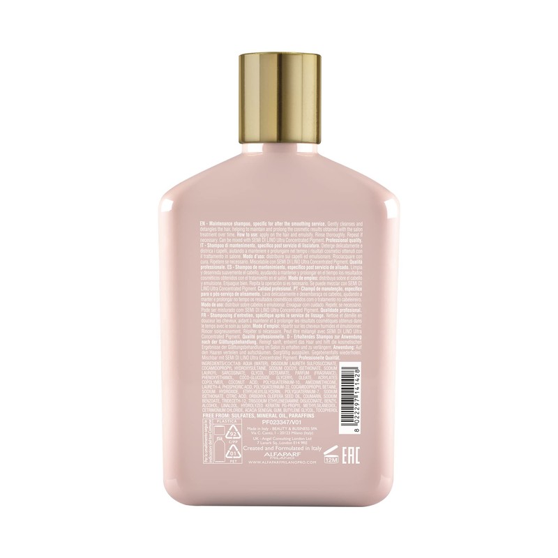 Alfaparf Milano Keratin Therapy Lisse Design Maintenance Shampoo 250 ml