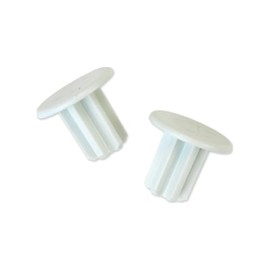 CLOSETMAID 7563800 Hang Bar Endcap (2 Pack)