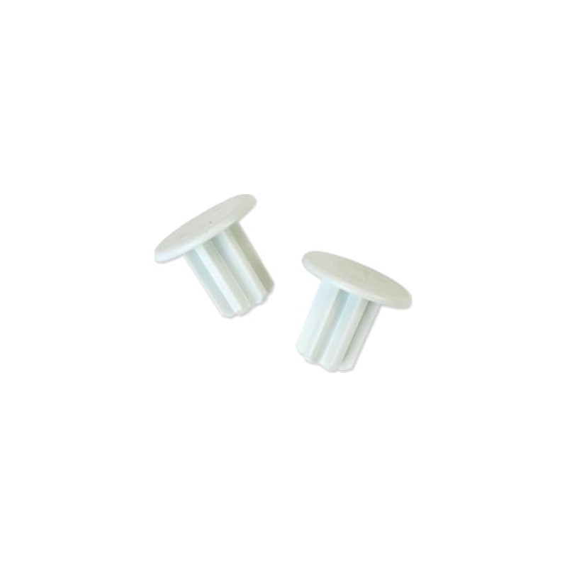 CLOSETMAID 7563800 Hang Bar Endcap (2 Pack)