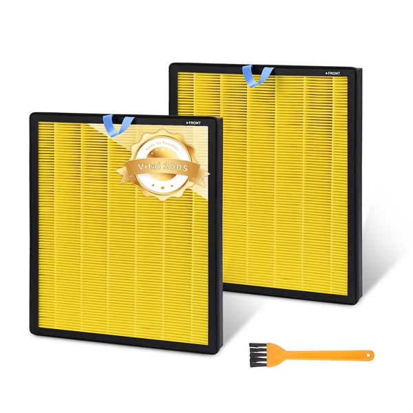 2 Pack Vital 200S Replacement Filter Compatible with LEVOIT Vital