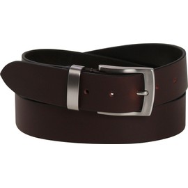 Harrys-Collection Men's Jeans Belt with Elegant Metal Loop, brown