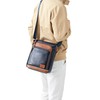 BELLUNA MEN’S STYLE Men's Shoulder Bag Shoulder A4 Size Compatible