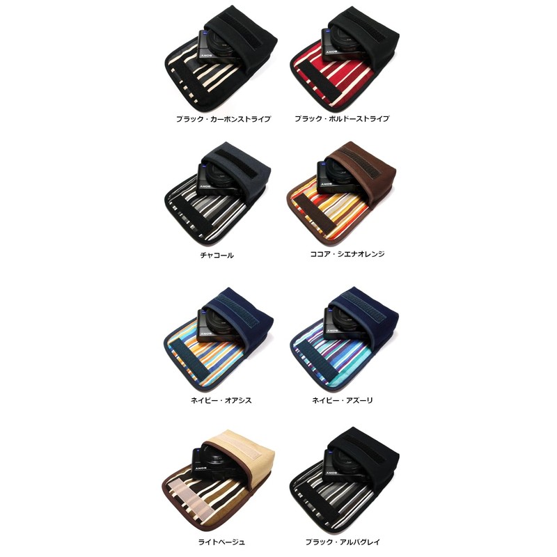 suono Sony Cyber-shot DSC-RX100M7 Case / RX100M6 Case (Black Albgrey)