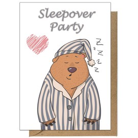 20 Invitation Cards for Children's Birthday: Sleepover Party – Sleepover Party Birthday Invitations Birthday Invitations Children Girls (20 Cards with 20 Matching Envelopes Envelopes)