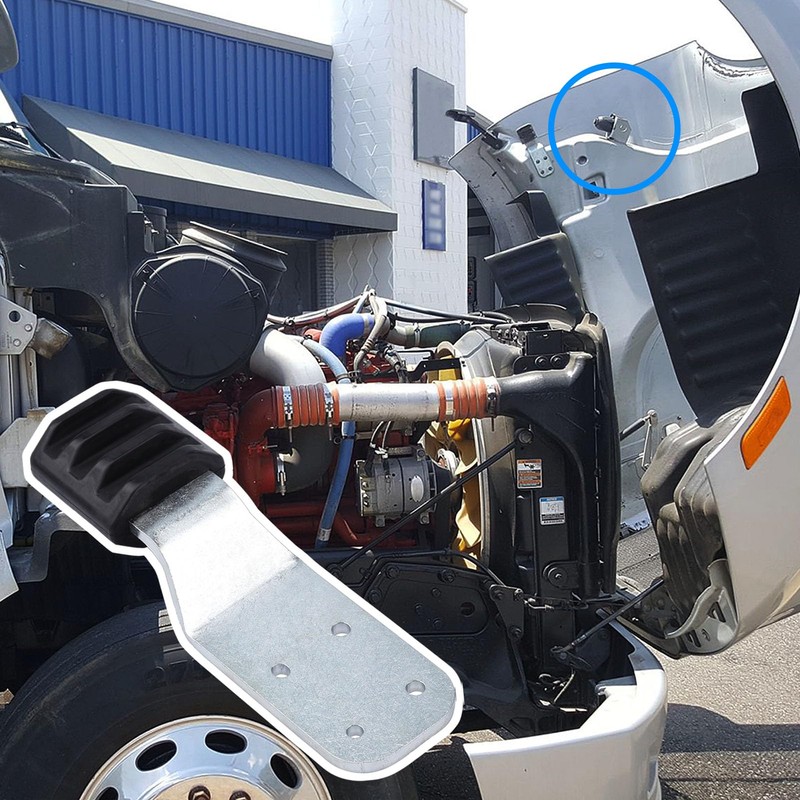 GYUPTRK 2Pack L11-6220 Hood Guide Bracket Fit for Peterbilt 587,