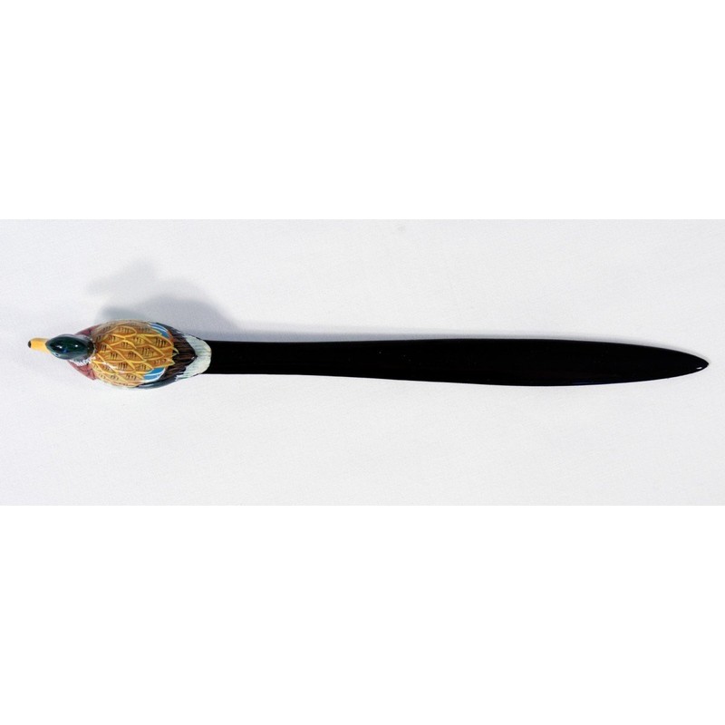LX Hand Painted Mallard Duck Bird Letter Opener