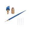 4 Pcs Ventilating Needles for Lace Wig + 1 Blue