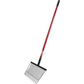 Bully Tools 92342 Stall Fork with Fiberglass Handle
